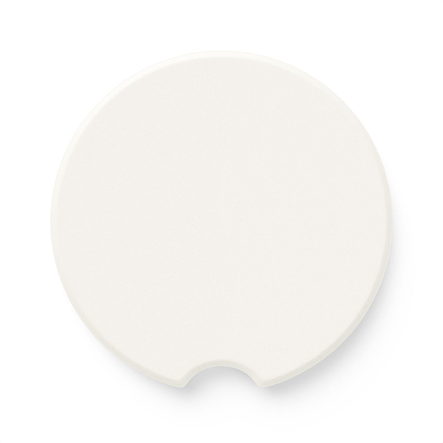 Marshmallow Soapstone Car Coaster