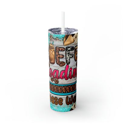 Coffee Loading - Tumbler with Straw, 20oz