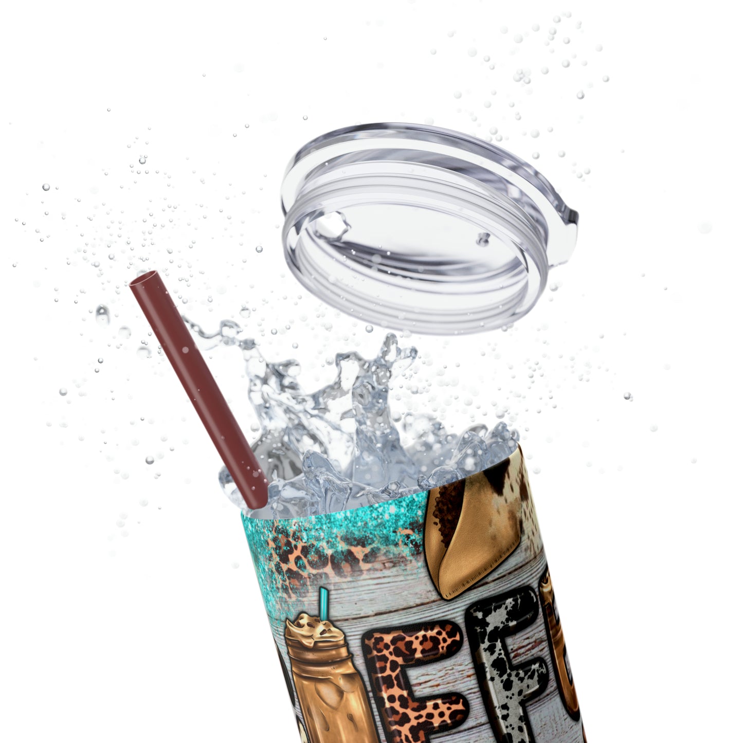 Coffee Loading - Tumbler with Straw, 20oz