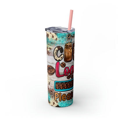 Coffee Loading - Tumbler with Straw, 20oz