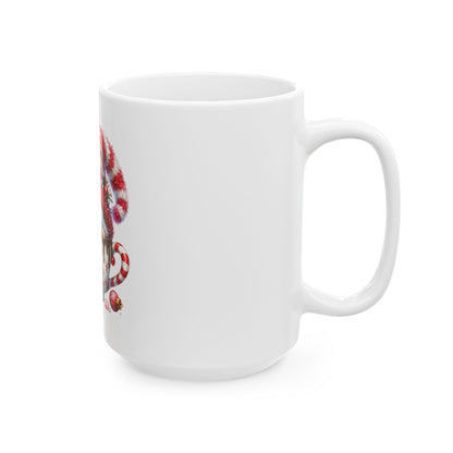 Happy Holidays Ceramic Mug, (11oz, 15oz)