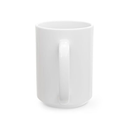 Marshmallow Ceramic Mug, (11oz, 15oz)