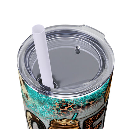 Coffee Loading - Tumbler with Straw, 20oz