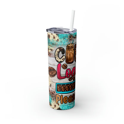 Coffee Loading - Tumbler with Straw, 20oz