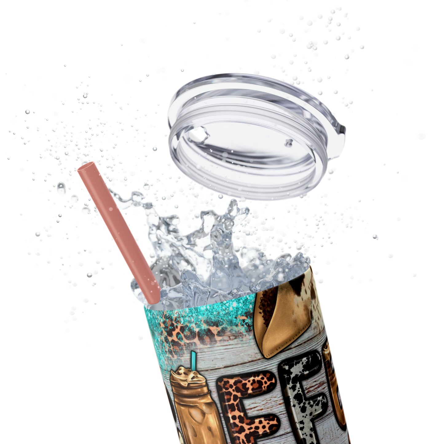 Coffee Loading - Tumbler with Straw, 20oz