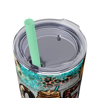 Coffee Loading - Tumbler with Straw, 20oz