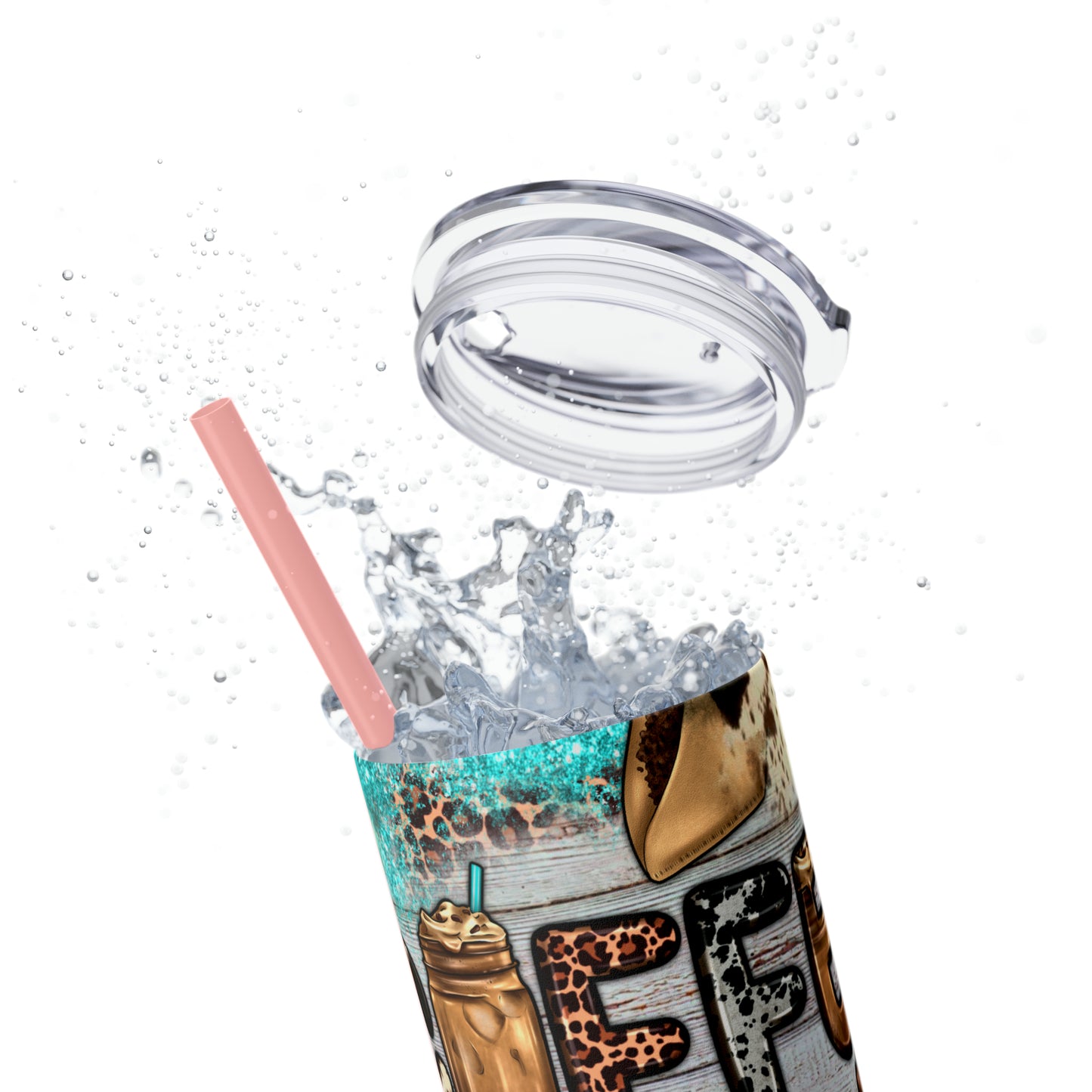 Coffee Loading - Tumbler with Straw, 20oz