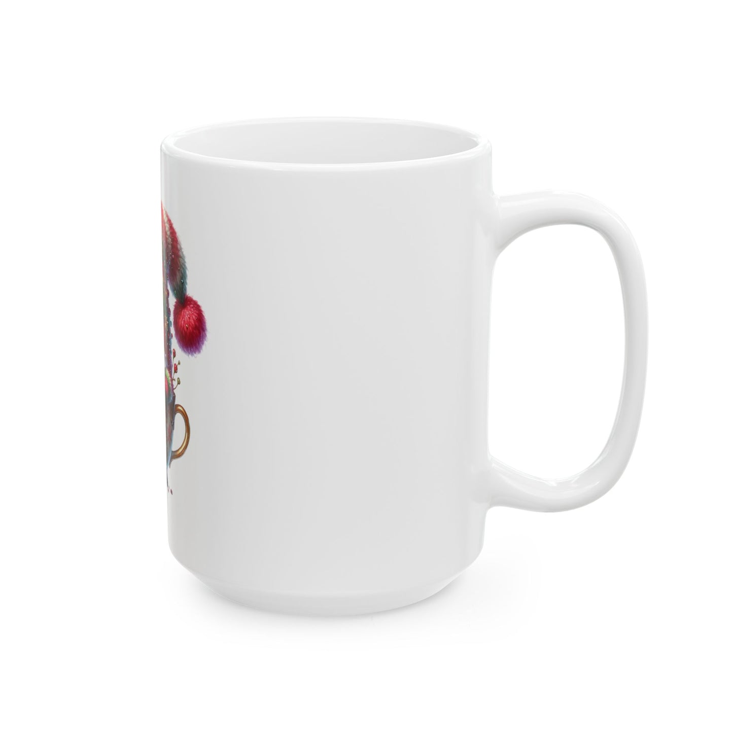 Merry Christmas Ceramic Mug, (11oz, 15oz)