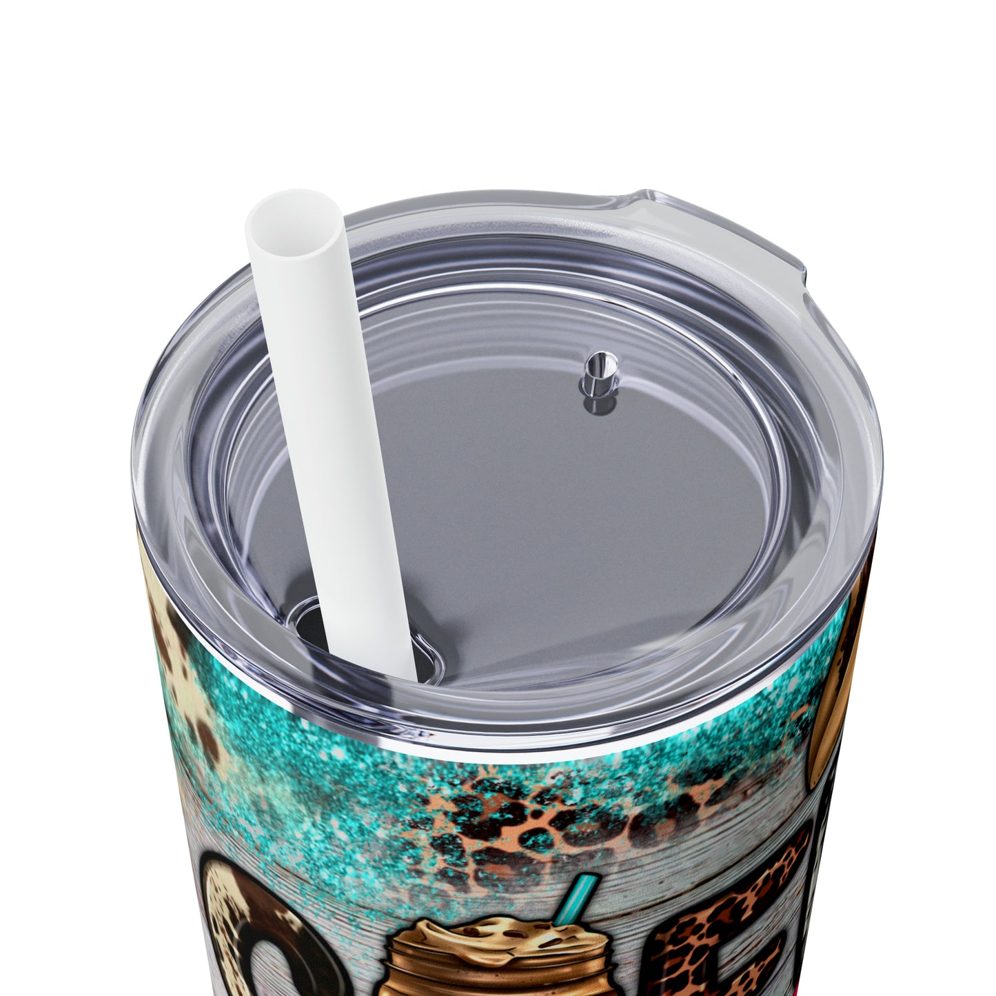 Coffee Loading - Tumbler with Straw, 20oz