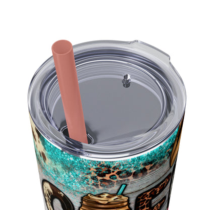 Coffee Loading - Tumbler with Straw, 20oz