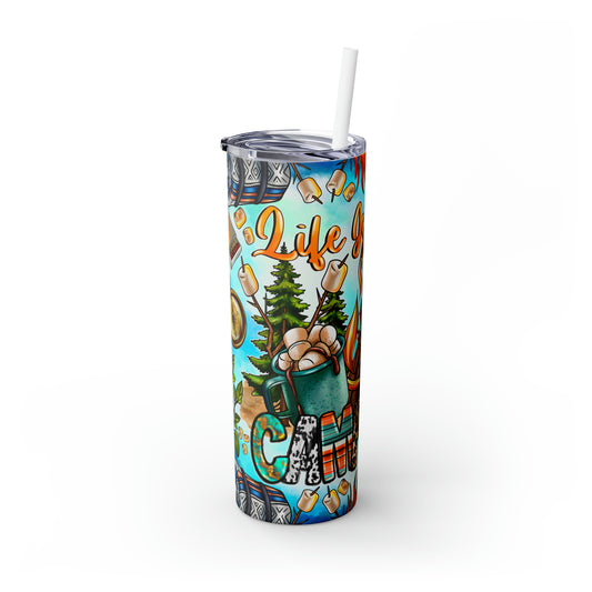 Campfire - Tumbler with Straw, 20oz