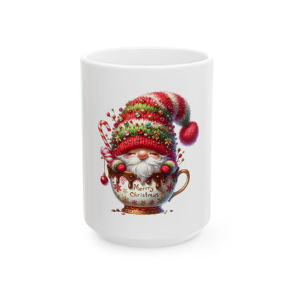 Merry Christmas Ceramic Mug, (11oz, 15oz)