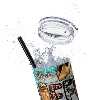 Coffee Loading - Tumbler with Straw, 20oz