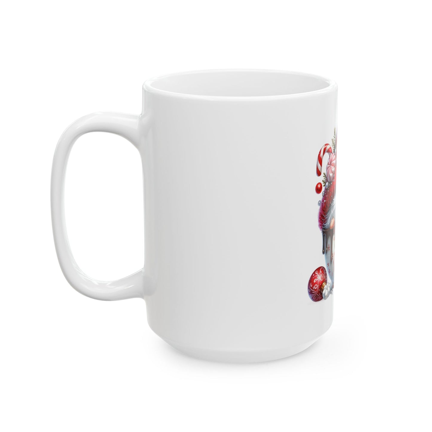 Happy Holidays Ceramic Mug, (11oz, 15oz)