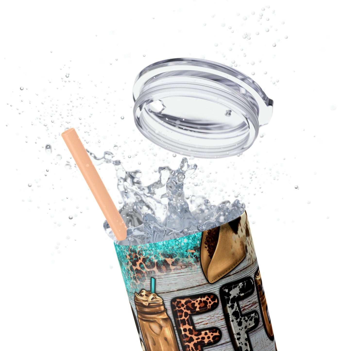 Coffee Loading - Tumbler with Straw, 20oz