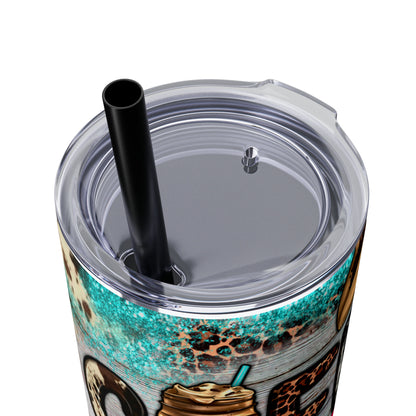 Coffee Loading - Tumbler with Straw, 20oz