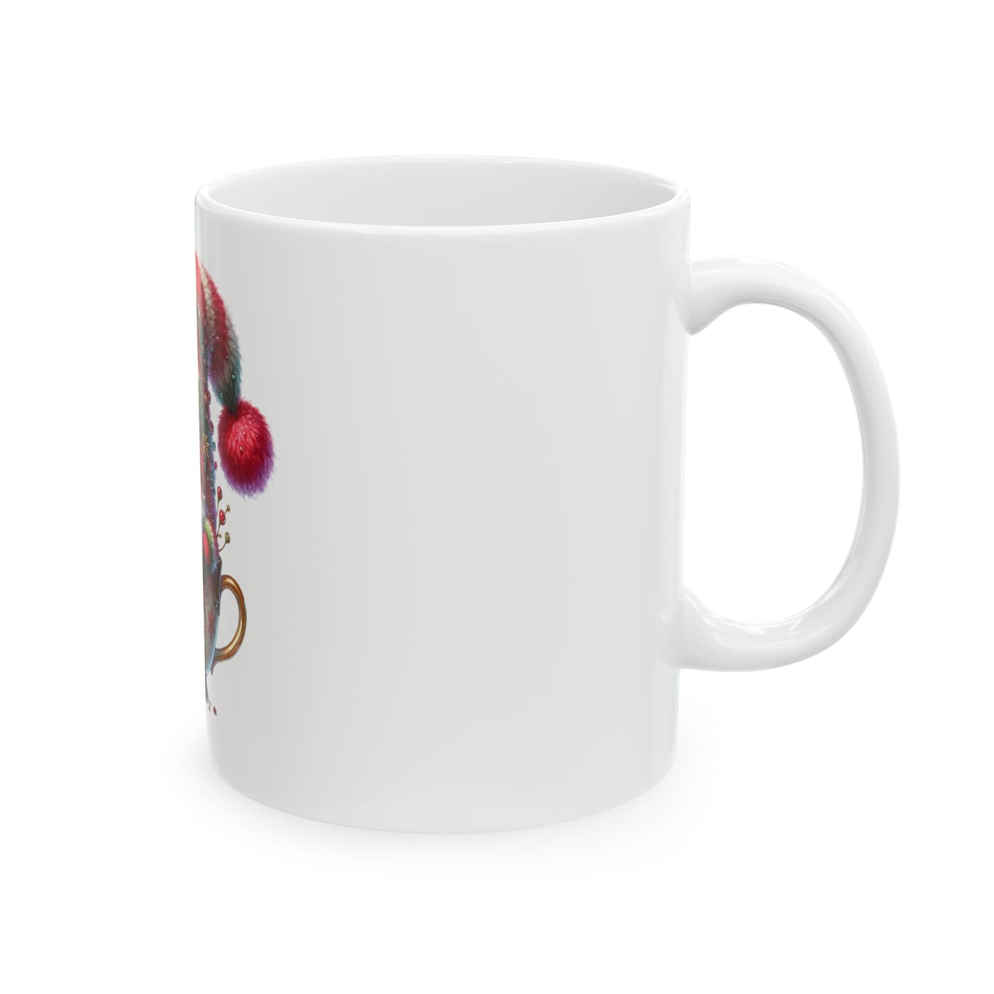 Merry Christmas Ceramic Mug, (11oz, 15oz)